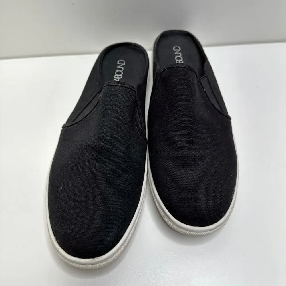 Abound‎ Women’s Slide On Black Sneaker Shoes Size 7